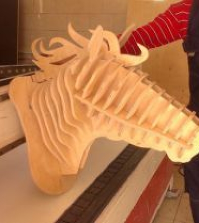 Cabeça de cavalo 3D quebra cabeca