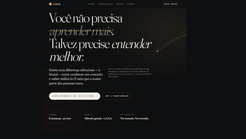 Landing page